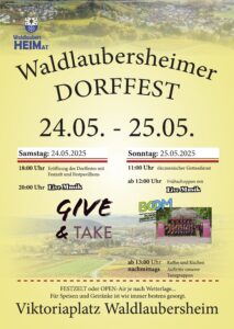 Waldlaubersheim feiert Waldlaubersheim feiert